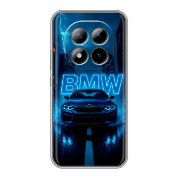 Силиконовый чехол на Xiaomi Redmi Note 15 Pro Plus 5G с принтом BMW БМВ Силиконовый чехол на Xiaomi Redmi Note 15 Pro Plus 5G с принтом BMW БМВ