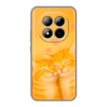 Силиконовый чехол на Xiaomi Redmi Note 15 Pro Plus 5G с принтом Милые котята Силиконовый чехол на Xiaomi Redmi Note 15 Pro Plus 5G с принтом Милые котята