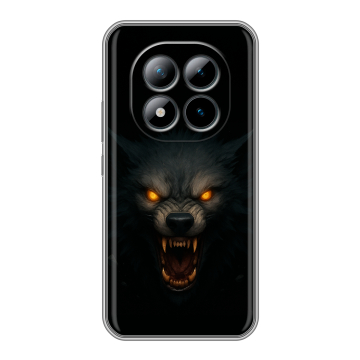 Силиконовый чехол на Xiaomi Redmi Note 15 Pro Plus 5G с принтом Волк Силиконовый чехол на Xiaomi Redmi Note 15 Pro Plus 5G с принтом Волк