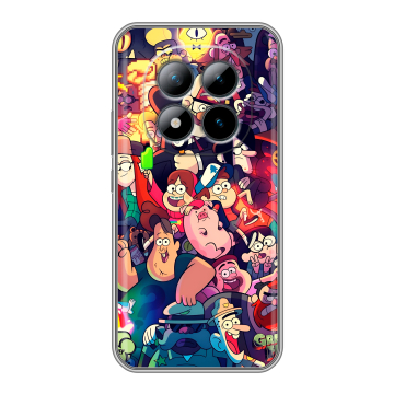 Силиконовый чехол на Xiaomi Redmi Note 15 Pro Plus 5G с принтом Gravity Falls Гравити Фолз Силиконовый чехол на Xiaomi Redmi Note 15 Pro Plus 5G с принтом Gravity Falls Гравити Фолз