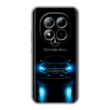 Силиконовый чехол на Xiaomi Redmi Note 15 Pro Plus 5G с принтом Mercedes Мерседес Силиконовый чехол на Xiaomi Redmi Note 15 Pro Plus 5G с принтом Mercedes Мерседес