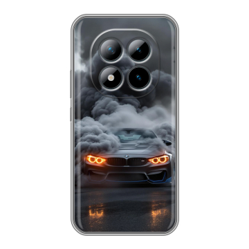 Силиконовый чехол на Xiaomi Redmi Note 15 Pro Plus 5G с принтом BMW БМВ