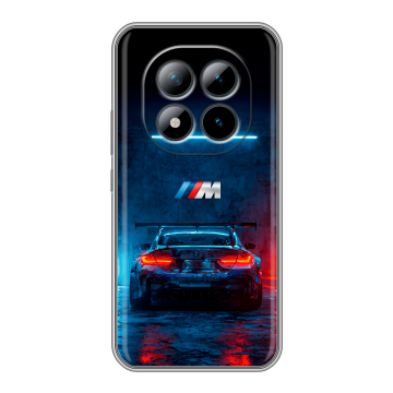 Силиконовый чехол на Xiaomi Redmi Note 15 Pro Plus 5G с принтом BMW БМВ Силиконовый чехол на Xiaomi Redmi Note 15 Pro Plus 5G с принтом BMW БМВ