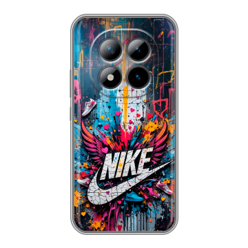 Силиконовый чехол на Xiaomi Redmi Note 15 Pro Plus 5G с принтом Nike Найк Силиконовый чехол на Xiaomi Redmi Note 15 Pro Plus 5G с принтом Nike Найк