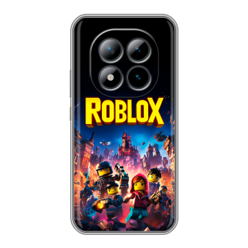 Силиконовый чехол на Xiaomi Redmi Note 15 Pro Plus 5G с принтом Roblox Роблокс Силиконовый чехол на Xiaomi Redmi Note 15 Pro Plus 5G с принтом Roblox Роблокс