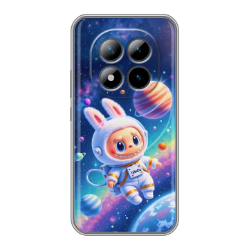 Силиконовый чехол на Xiaomi Redmi Note 15 Pro Plus 5G с принтом Labubu Лабубу Силиконовый чехол на Xiaomi Redmi Note 15 Pro Plus 5G с принтом Labubu Лабубу