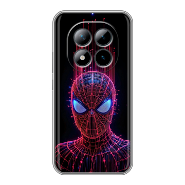 Силиконовый чехол на Xiaomi Redmi Note 15 Pro Plus 5G с принтом Spiderman Человек паук Силиконовый чехол на Xiaomi Redmi Note 15 Pro Plus 5G с принтом Spiderman Человек паук
