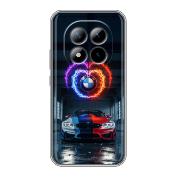 Силиконовый чехол на Xiaomi Redmi Note 15 Pro Plus 5G с принтом BMW БМВ Силиконовый чехол на Xiaomi Redmi Note 15 Pro Plus 5G с принтом BMW БМВ
