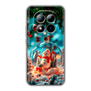 Силиконовый чехол на Xiaomi Redmi Note 15 Pro Plus 5G с принтом Новый год Силиконовый чехол на Xiaomi Redmi Note 15 Pro Plus 5G с принтом Новый год