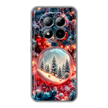 Силиконовый чехол на Xiaomi Redmi Note 15 Pro Plus 5G с принтом Новый год Силиконовый чехол на Xiaomi Redmi Note 15 Pro Plus 5G с принтом Новый год