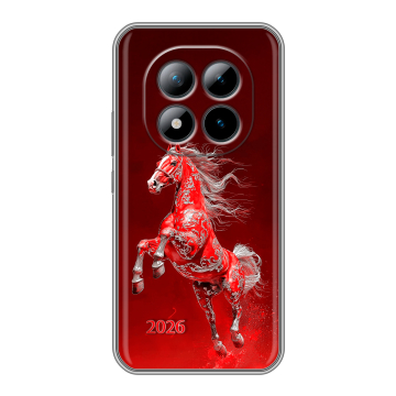 Силиконовый чехол на Xiaomi Redmi Note 15 Pro Plus 5G с принтом Новый год Силиконовый чехол на Xiaomi Redmi Note 15 Pro Plus 5G с принтом Новый год