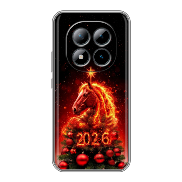 Силиконовый чехол на Xiaomi Redmi Note 15 Pro Plus 5G с принтом Новый год Силиконовый чехол на Xiaomi Redmi Note 15 Pro Plus 5G с принтом Новый год