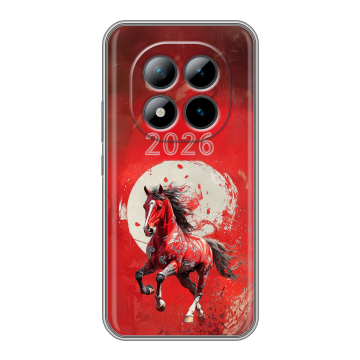 Силиконовый чехол на Xiaomi Redmi Note 15 Pro Plus 5G с принтом Новый год Силиконовый чехол на Xiaomi Redmi Note 15 Pro Plus 5G с принтом Новый год