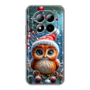 Силиконовый чехол на Xiaomi Redmi Note 15 Pro Plus 5G с принтом Новый год Силиконовый чехол на Xiaomi Redmi Note 15 Pro Plus 5G с принтом Новый год