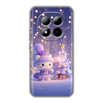 Силиконовый чехол на Xiaomi Redmi Note 15 Pro Plus 5G с принтом Новый год Силиконовый чехол на Xiaomi Redmi Note 15 Pro Plus 5G с принтом Новый год