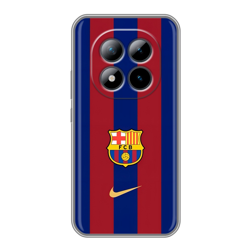 Силиконовый чехол на Xiaomi Redmi Note 15 Pro Plus 5G с принтом Барселона Barcelona Силиконовый чехол на Xiaomi Redmi Note 15 Pro Plus 5G с принтом Барселона Barcelona
