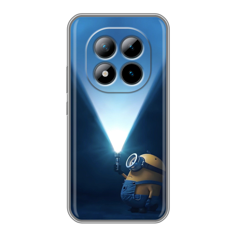 Силиконовый чехол на Xiaomi Redmi Note 15 Pro Plus 5G с принтом Миньоны Силиконовый чехол на Xiaomi Redmi Note 15 Pro Plus 5G с принтом Миньоны