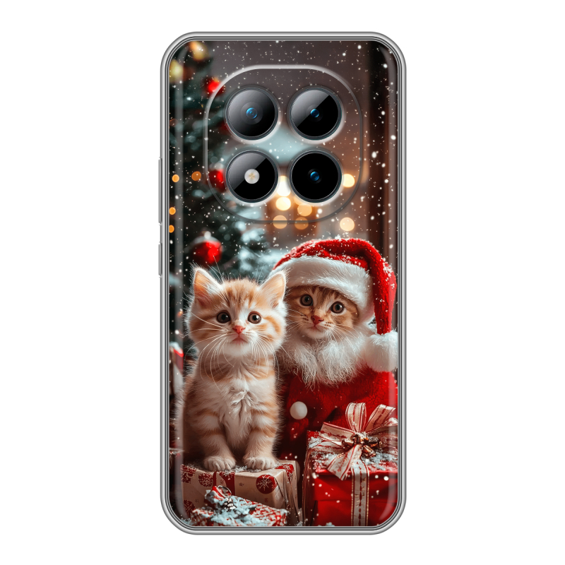 Силиконовый чехол на Xiaomi Redmi Note 15 Pro Plus 5G с принтом Новый год Силиконовый чехол на Xiaomi Redmi Note 15 Pro Plus 5G с принтом Новый год