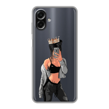 Силиконовый чехол на Samsung Galaxy A07 с принтом Женские принты Силиконовый чехол на Samsung Galaxy A07 с принтом Женские принты