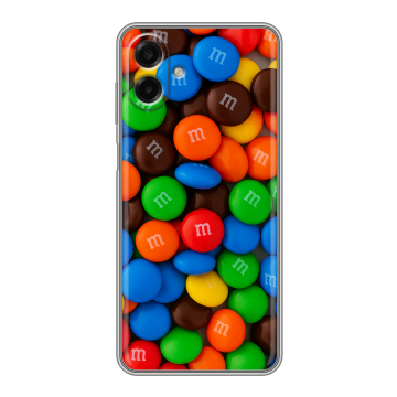 Силиконовый чехол на Samsung Galaxy A07 с принтом Конфеты Силиконовый чехол на Samsung Galaxy A07 с принтом Конфеты
