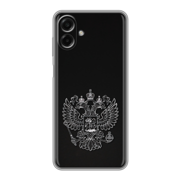 Силиконовый чехол на Samsung Galaxy A07 с принтом Герб России Силиконовый чехол на Samsung Galaxy A07 с принтом Герб России