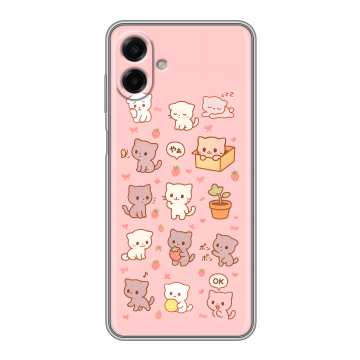 Силиконовый чехол на Samsung Galaxy A07 с принтом Hello Kitty Хелоу Кити Силиконовый чехол на Samsung Galaxy A07 с принтом Hello Kitty Хелоу Кити