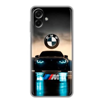 Силиконовый чехол на Samsung Galaxy A07 с принтом БМВ BMW