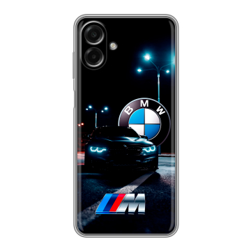 Силиконовый чехол на Samsung Galaxy A07 с принтом БМВ BMW