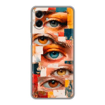 Силиконовый чехол на Samsung Galaxy A07 с принтом Модный принт
