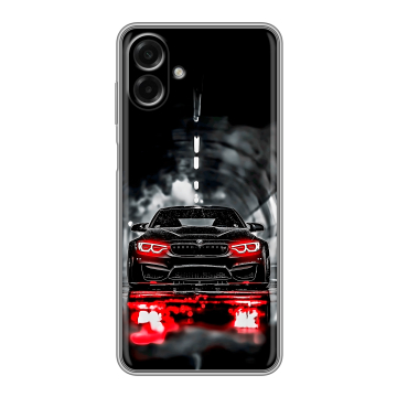 Силиконовый чехол на Samsung Galaxy A07 с принтом BMW БМВ