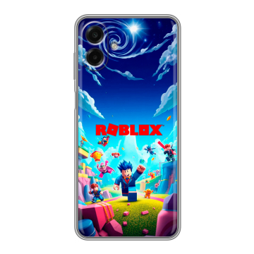 Силиконовый чехол на Samsung Galaxy A07 с принтом Roblox Роблокс Силиконовый чехол на Samsung Galaxy A07 с принтом Roblox Роблокс