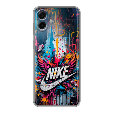 Силиконовый чехол на Samsung Galaxy A07 с принтом Nike Найк Силиконовый чехол на Samsung Galaxy A07 с принтом Nike Найк