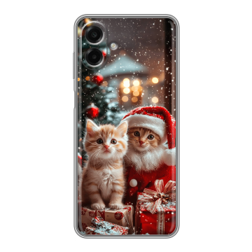 Силиконовый чехол на Samsung Galaxy A07 с принтом Новый год