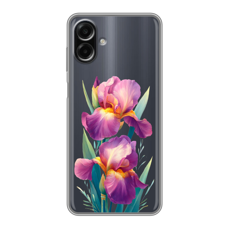Силиконовый чехол на Samsung Galaxy A07 с принтом Цветы орхидеи Силиконовый чехол на Samsung Galaxy A07 с принтом Цветы орхидеи