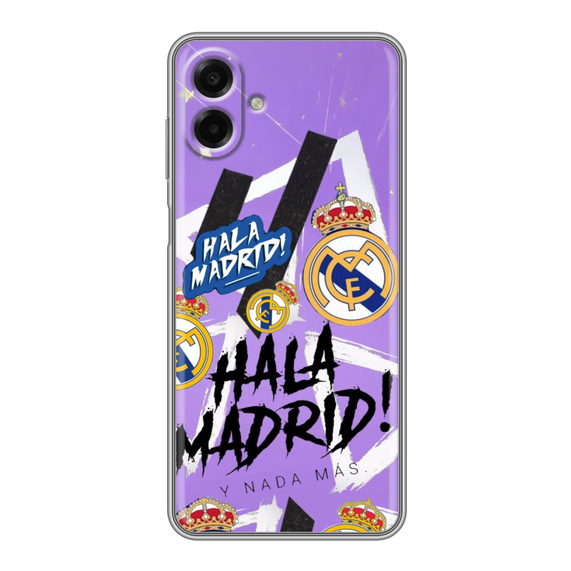Силиконовый чехол на Samsung Galaxy A07 с принтом Real Madrid Реал Мадрид Силиконовый чехол на Samsung Galaxy A07 с принтом Real Madrid Реал Мадрид