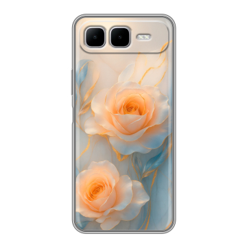 Силиконовый чехол на Infinix Smart 10 Plus с принтом Женский