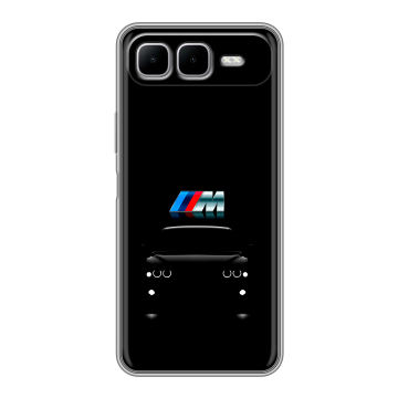 Силиконовый чехол на Infinix Smart 10 Plus с принтом БМВ BMW Силиконовый чехол на Infinix Smart 10 Plus с принтом БМВ BMW