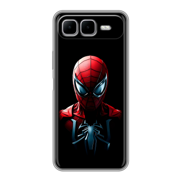Силиконовый чехол на Infinix Smart 10 Plus с принтом Spiderman Человек паук Силиконовый чехол на Infinix Smart 10 Plus с принтом Spiderman Человек паук