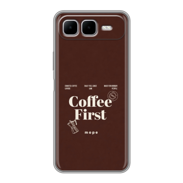 Силиконовый чехол на Infinix Smart 10 Plus с принтом женский