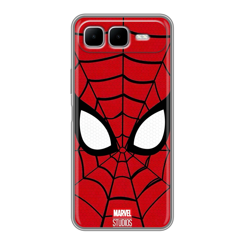 Силиконовый чехол на Infinix Smart 10 Plus с принтом человек паук spiderman Силиконовый чехол на Infinix Smart 10 Plus с принтом человек паук spiderman