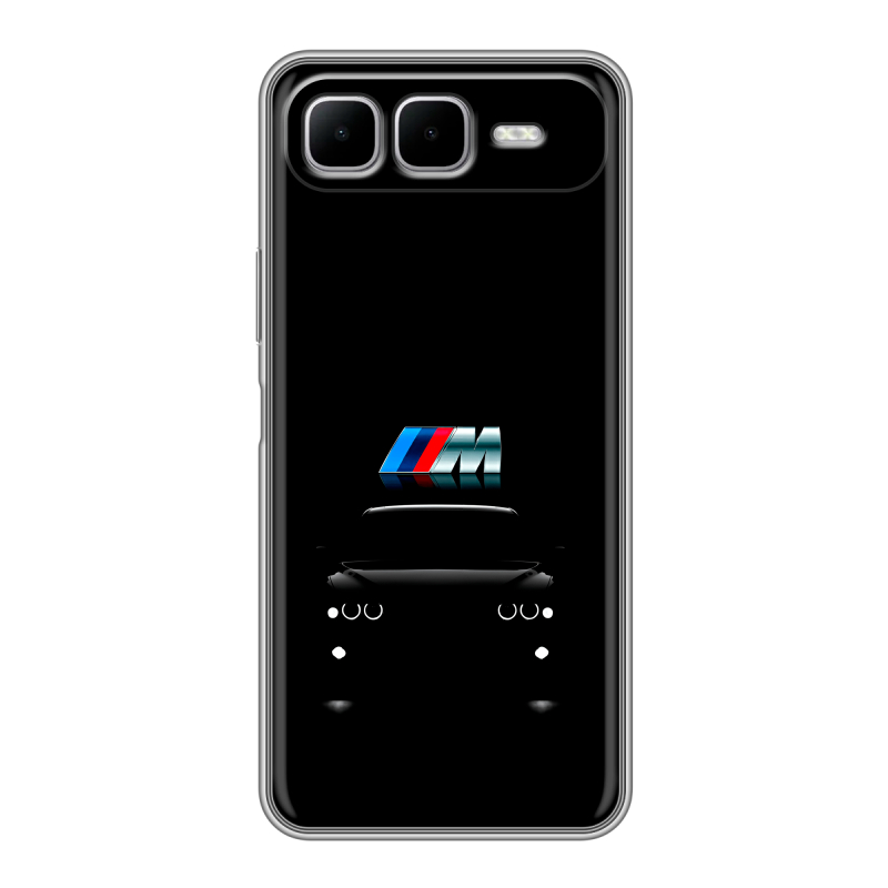 Силиконовый чехол на Infinix Smart 10 Plus с принтом БМВ BMW Силиконовый чехол на Infinix Smart 10 Plus с принтом БМВ BMW