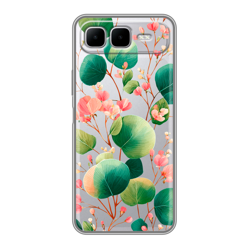 Силиконовый чехол на Infinix Smart 10 Plus с принтом женский Силиконовый чехол на Infinix Smart 10 Plus с принтом женский