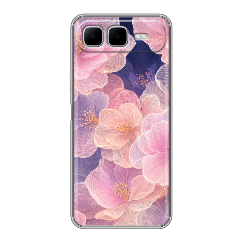 Силиконовый чехол на Infinix Smart 10 Plus с принтом женский Силиконовый чехол на Infinix Smart 10 Plus с принтом женский