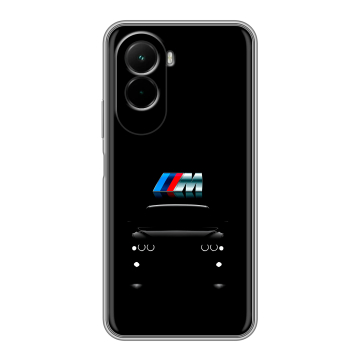 Силиконовый чехол на Poco M7 4G с принтом БМВ BMW Силиконовый чехол на Poco M7 4G с принтом БМВ BMW