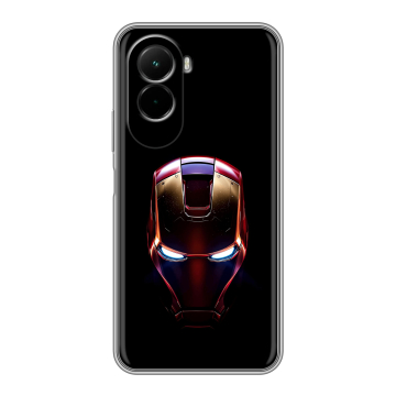 Силиконовый чехол на Poco M7 4G с принтом IronMan Железный человек