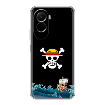 Силиконовый чехол на Poco M7 4G с принтом One Piece Ван Пис