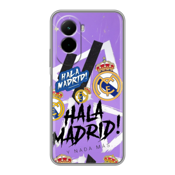 Силиконовый чехол на Poco M7 4G с принтом Real Madrid Реал Мадрид