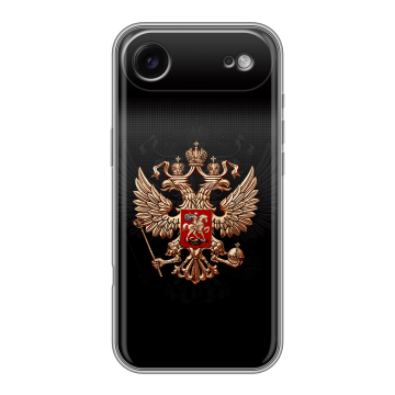 Силиконовый чехол на Iphone Air с принтом Герб России Силиконовый чехол на Iphone Air с принтом Герб России