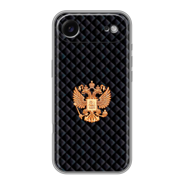 Силиконовый чехол на Iphone Air с принтом Герб России принт