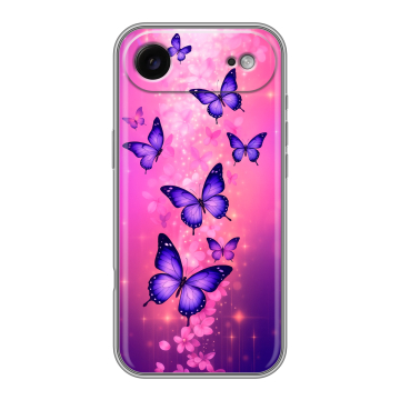 Силиконовый чехол на Iphone Air с принтом Бабочки